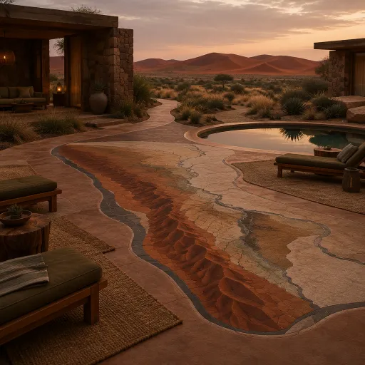 How a map of the Namib Desert shapes luxury stays in Namibia