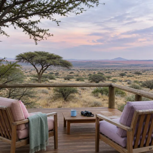 The sundowner is a place, not a drink: how Namibian lodges choose the spot that makes the evening