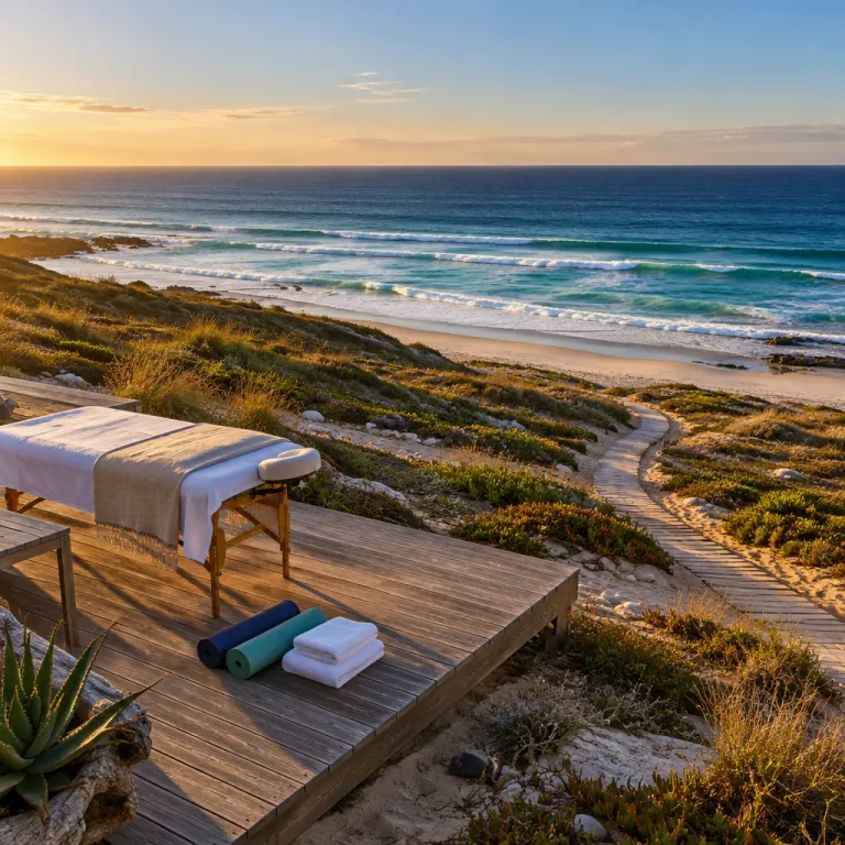 Namibian wellness is outdoor-first: yoga decks, dune walks and the treatment that has no roof