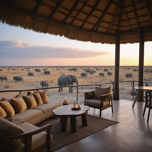 Luxury hotels near Etosha: exclusive lodges and premium safari stays in Namibia