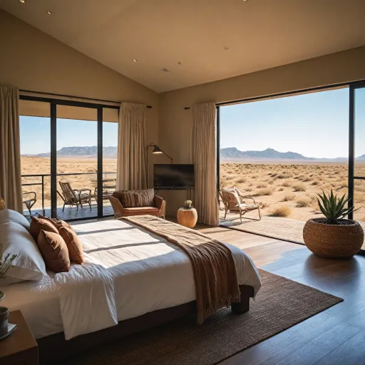 Book a premium suite in Namibia: elevate your journey with luxury accommodations