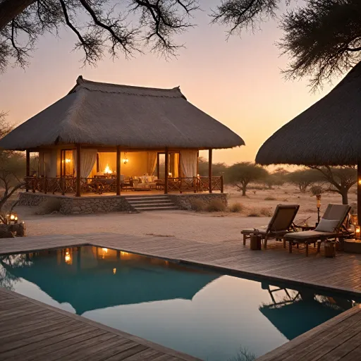 Mokuti Etosha Lodge, a refined safari retreat at Etosha’s eastern gate