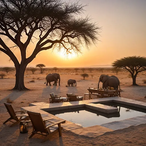 Etosha park safari experiences for luxury travellers in Namibia