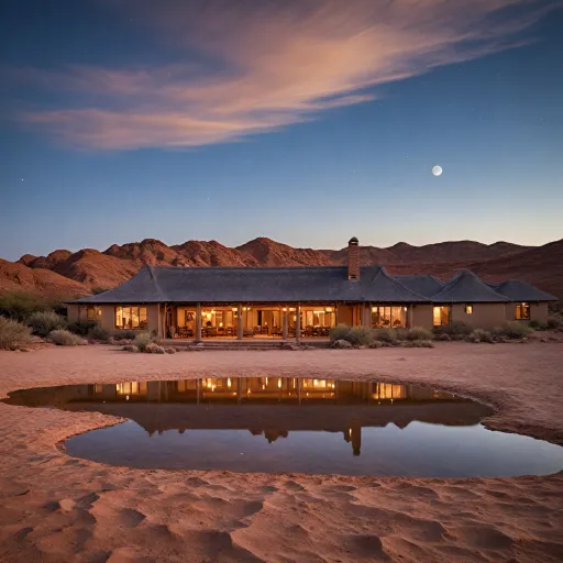 Moon Mountain Lodge: a serene desert retreat near Sossusvlei