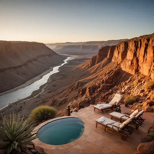 An elegant guide to fish river canyon namibia for luxury stays and scenic escapes