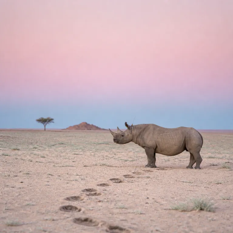 Tracking desert-adapted rhinos on the Palmwag concession: the protocol, the guides and the odds