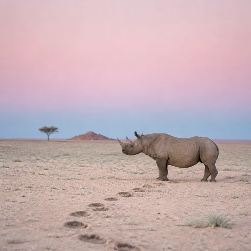 Tracking desert-adapted rhinos on the Palmwag concession: the protocol, the guides and the odds