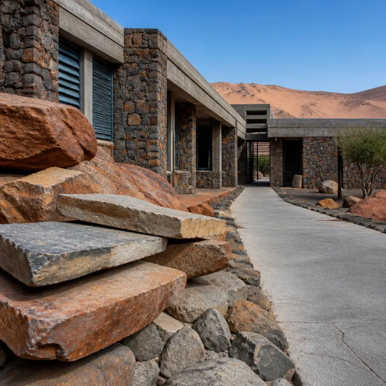 Passive cooling and local stone: how Namibian architects eliminated air conditioning from the desert